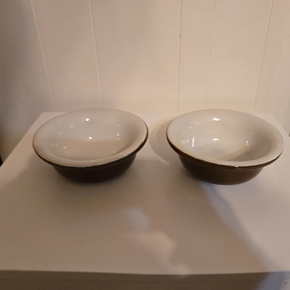 Vintage Hall China Set/2  Bowls - Picture 2 of 16